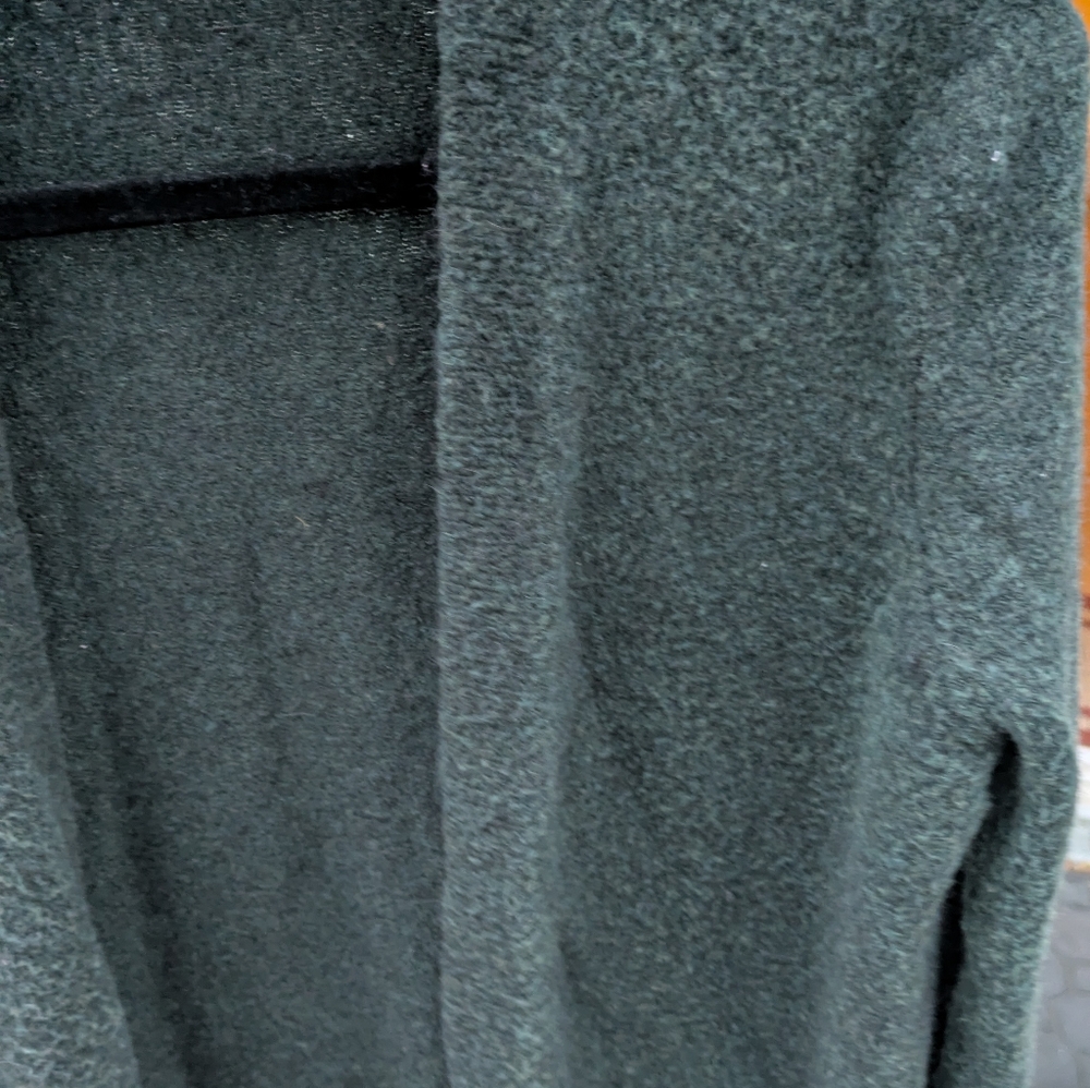 Madewell Kent Open-Front Cardigan In Forest Green - Picture 6 of 6
